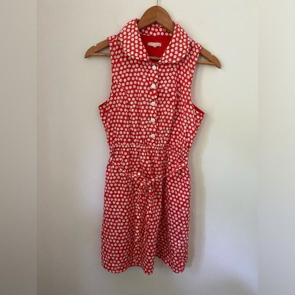 Tulle Retro Cotton Polka Dot Dress - Picture 11 of 12